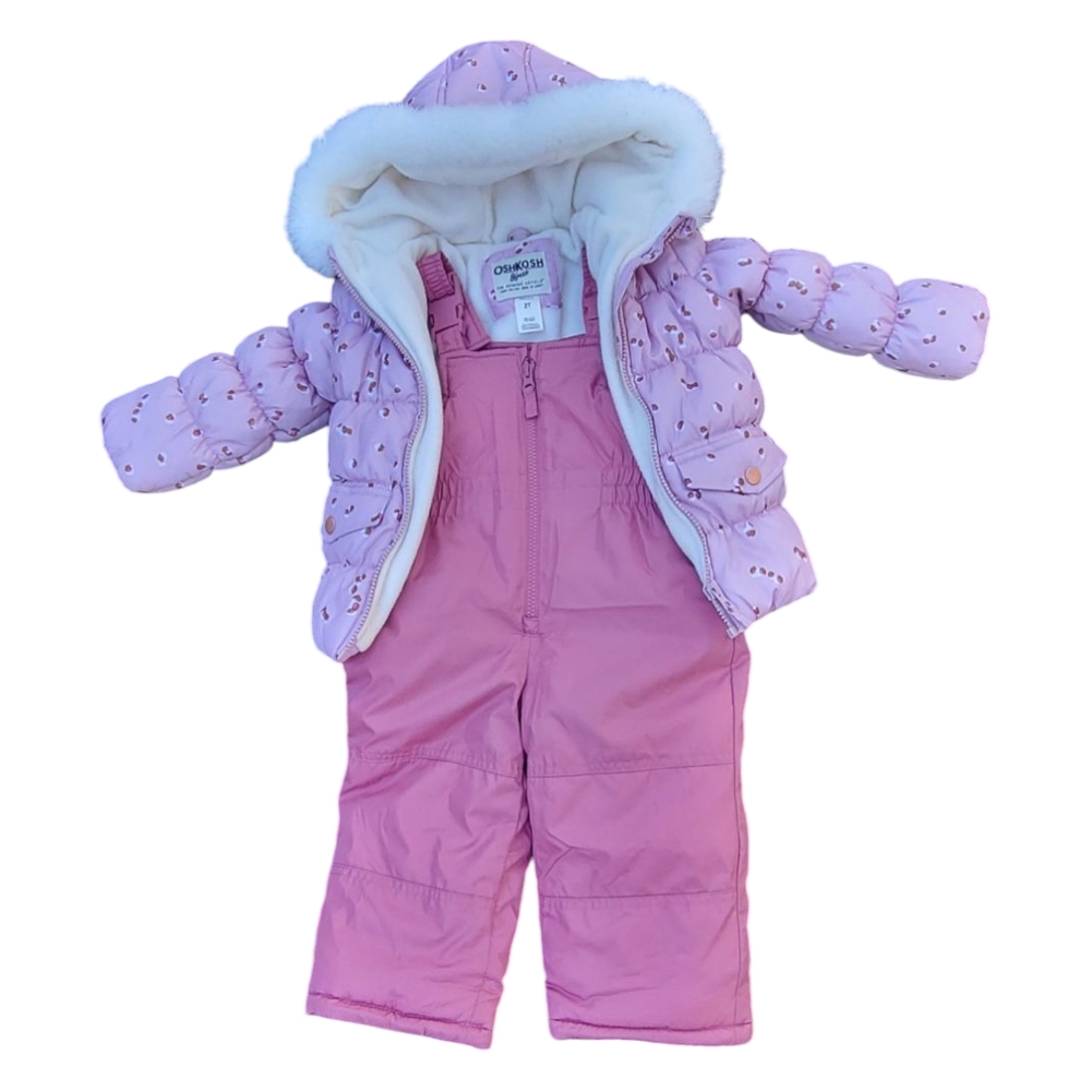 OshKosh B'gosh Pink Snowsuit Set - Picture 6 of 7